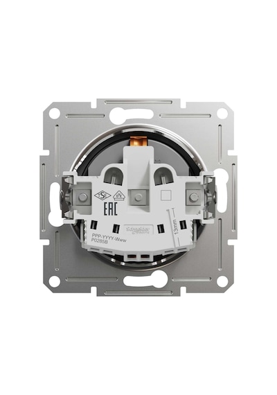 Schneider Electric EPH2900171-1 Asfora Topraklı Priz 16A Çerçeveli Antrasit