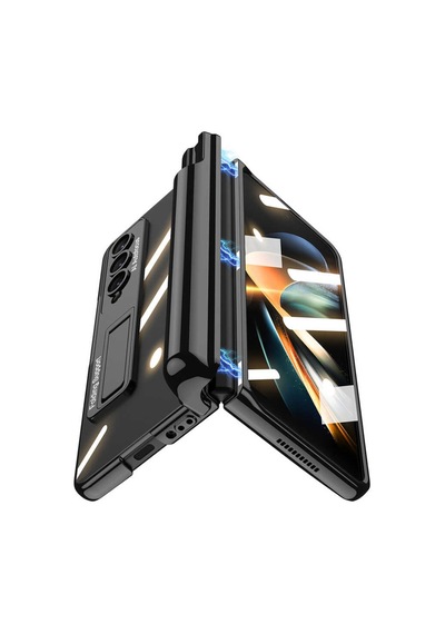 Samsung Galaxy Uyumlu Z Fold 4 Kilif Zore Kipta Standli Kalem Bölmeli K 563310557