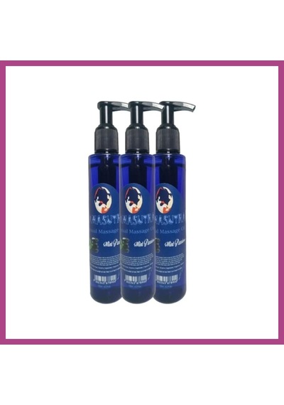 Gees Global Sensual Nane Masaj Yağı 125 Ml - Mint Massage Oıl X 3 Adet Gbzs