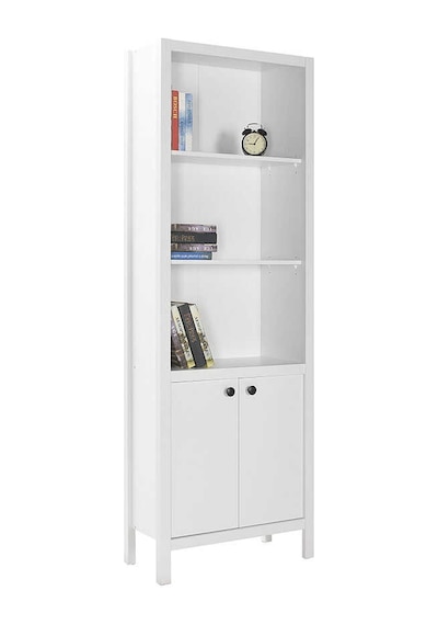 Rustik 5 Raflı Kapaklı Kitaplık-mat Beyaz 66 x 196 x 32 CM Gxyxd Rustik 5 Raflı Kapaklı Kitaplık-mat Beyaz 66 x 196 x 32 CM Gxyxd