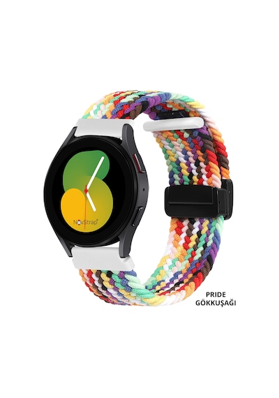 Novstrap Amazfit Gtr 3-gtr 3 Pro-gtr 2-gtr 2e-gtr 47mm Uyumlu Kordon 22mm Flexible Magnet Tokalı