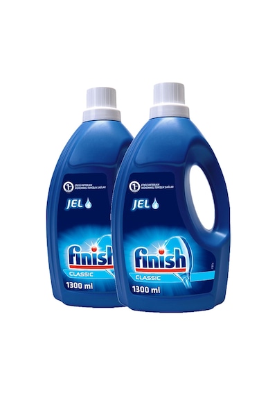 Finish Klasik Jel Bulaşık Makinesi Deterjanı 2 x 1300 ML