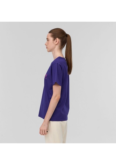 Columbia Csc Stacked Mini Gem Logo Kadın Kısa Kollu T-shirt Cs0316 Mor