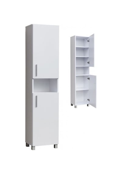 Alvin Tamamı MDF 2 Kapaklı Dolap Çok Amaçlı Mutfak Banyo Dolabı