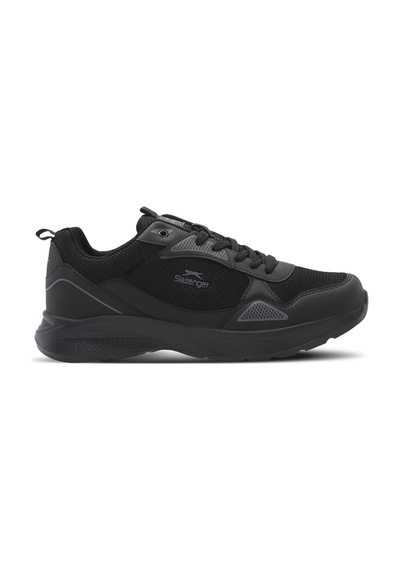 Slazenger Gaın Ga Erkek Siyah / Koyu Gri Koşu & Yürüyüş Spor Ayakkabısı Siyah / Koyu Gri
