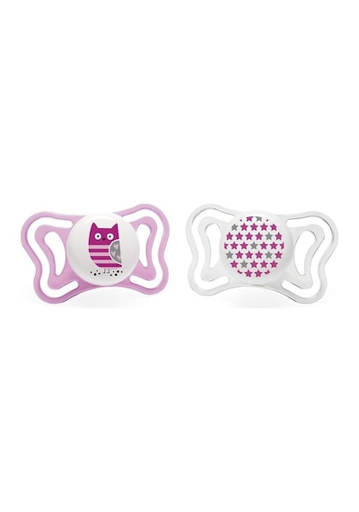 Chicco Physio Light Pembe 6-16 Ay 2Li Silikon Emzik Pembe
