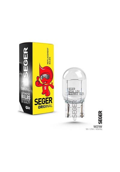 Seger Ampul W21w 12v 21w W3x16d B: T20 Dipsiz Standart Yenileme IS00-SEGER 208925