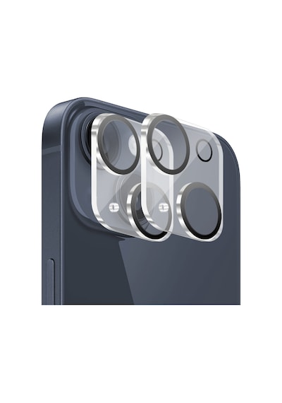 Buff Apple Uyumlu iPhone 13 / 13 Mini Kamera Lens 2 Adet Şeffaf