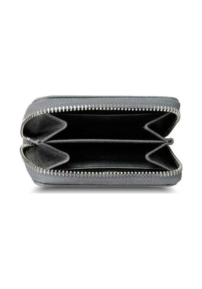 Guard Antik Gri Mini Unisex Bozuk Paralıklı Cüzdan Hakiki Deri