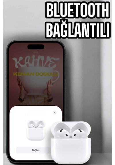 Kaliteli Ucuz İos Ve Android Uyumlu Tws Bluetooth Kulaklık Anc Özelliği -