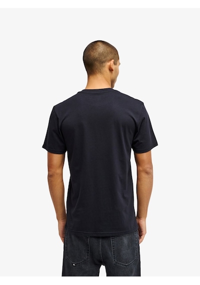 Quiksilver Quıksılver Ev Mını Logo Erkek Anthracite - Solid T-shırt Eqyzt08181-11783 Siyah