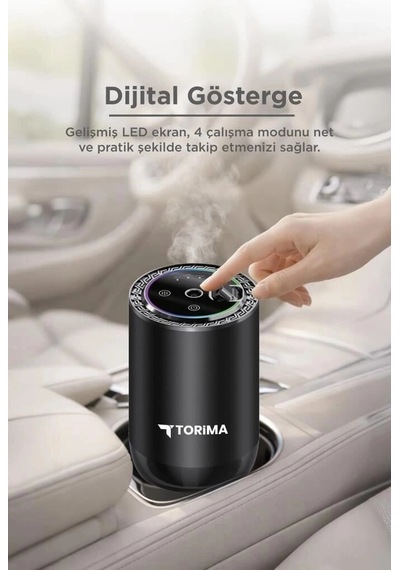 Torima Araç İçi Aroma Difüzörü Tcf04 Cologne Taşıt Cihazı Taşınabilir Koku Hava Ferahlatıcı