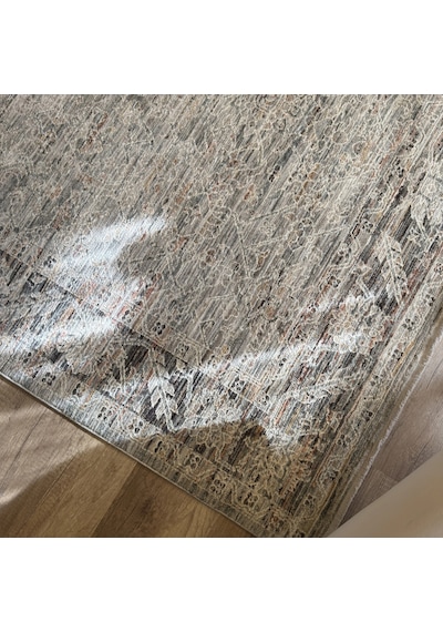 Hoom Rugs Kz88c Modern Makine Halısı Gri Kahve Bej