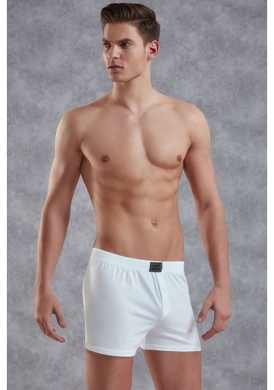 Doreanse Erkek Pamuk Battal Boy Düğmeli Normal Paça Boxer 1511P