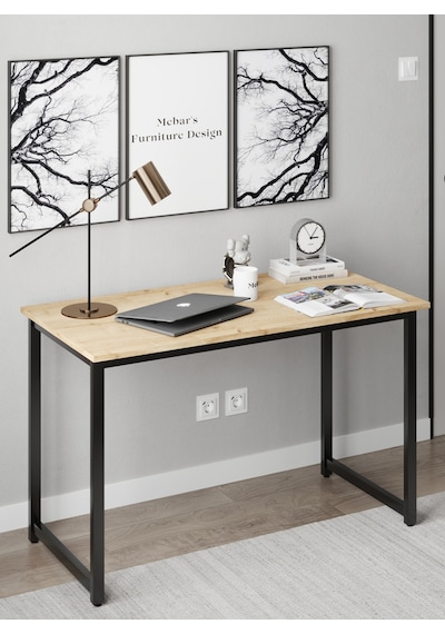 Narin Çalışma Masası Ofis Masası Bilgisayar Masası 120x60cm- Meşe Meşe Narin Çalışma Masası Ofis Masası Bilgisayar Masası 120x60cm- Meşe Meşe