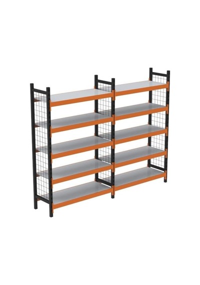 Tr 5 Katlı Duble Dekoratif Midi Rack - Ekonomik Depo,arşiv, Kiler Rafı Diğer