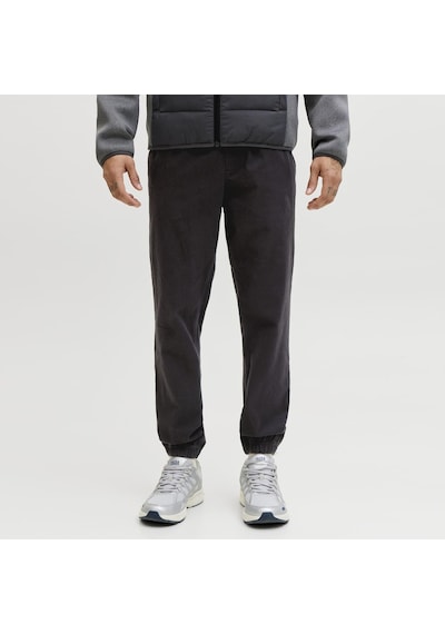Jack & Jones Erkek Regular Fit Jogger Pantalon - Gordon - 12288471 Siyah