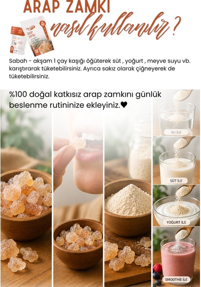 100 Gr Arap Zamkı - Akasya Gamı