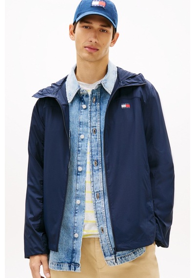 Tommy Jeans Tjm Outdoor Shell Lacivert Erkek Ceket Ext-16100