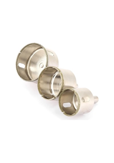 Delik Matkap Ucu, Porselen Mermer Cam Granit Karo 35mm 45mm 55mm Için Elmas Delik Testere Matkap Çekirdek Bit, Delik T