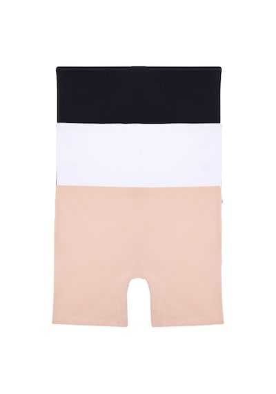 Nicoletta Kadın Paçalı Külot Pamuklu Şort Boxer 3 Lü Paket Mıxcolor Nicoletta Kadın Paçalı Külot Pamuklu Şort Boxer 3 Lü Paket Mıxcolor
