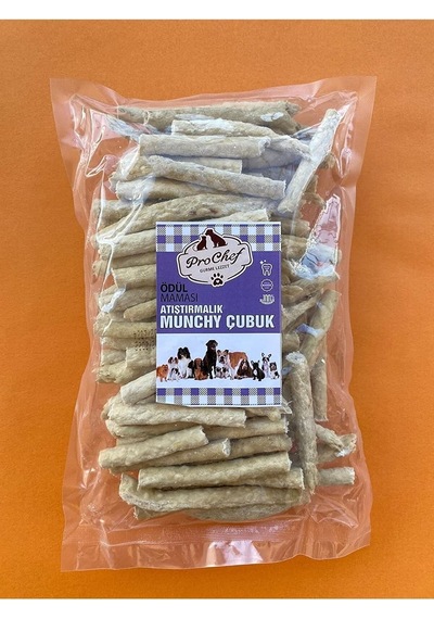 Atıştırmalık Munchy Çubuk 500 Gr Köpek Kemiği & Ödül Maması