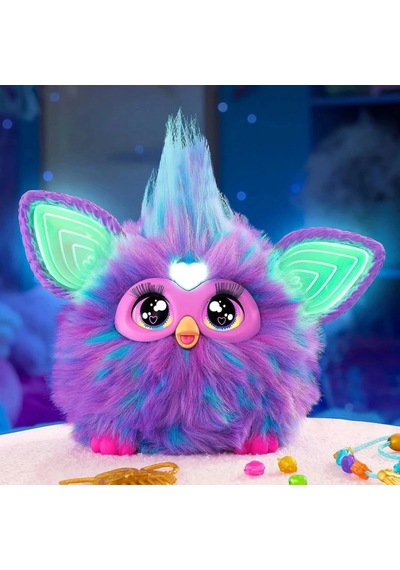 Furby Mor I Nterakti F Peluş F6743 Çok Renkli