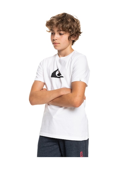 Quiksilver Comp Logo Ss Yth Tişört Beyaz
