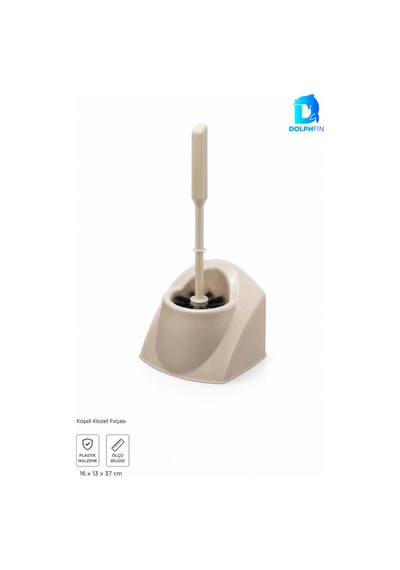 Köşeli Klozet Fırçası, Banyo Ve Wc Temizlik Fırçası, Çok Renkli