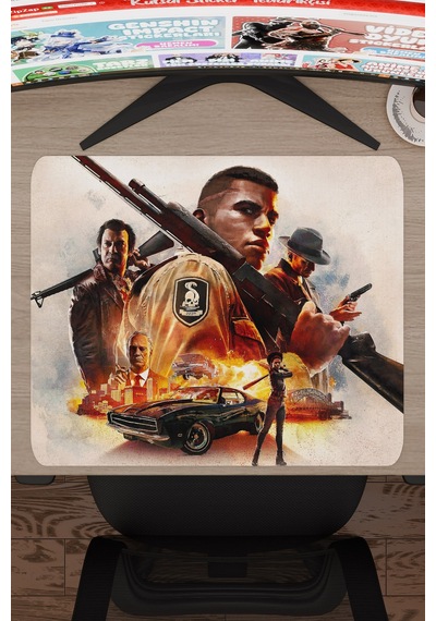 Mafia Kaymaz Dikişli Kauçuk Oyuncu Mousepad V3 - 48x40 Xl Gaming Mouse Pad Fare Altlığı