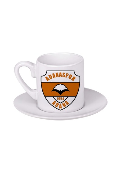 Adanaspor Türk Kahvesi Fincanı Beyaz
