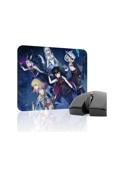 Blue Protocol Star Resonance Dikişli Kauçuk Oyuncu Mousepad V4 - 22x18 Gaming Mouse Pad