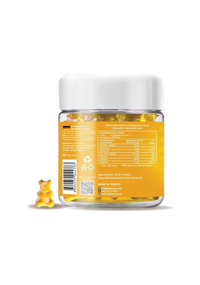 Validus Kids Sitikolin 60 Gummies
