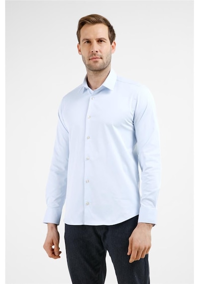 İmza Mavi Sert Yaka Uzun Kol Cepsiz Slim Fit Pamuklu Gömlek 1004255228 Mavi İmza Mavi Sert Yaka Uzun Kol Cepsiz Slim Fit Pamuklu Gömlek 1004255228 Mavi