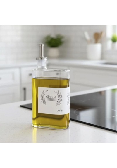 Bambum Kimera Metal Kapaklı Yağdanlık 200 Ml Çok Renkli