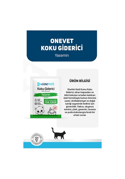 Onevet Kedi Kumu Koku Giderici Yaseminli 15 Adet 25 Gr