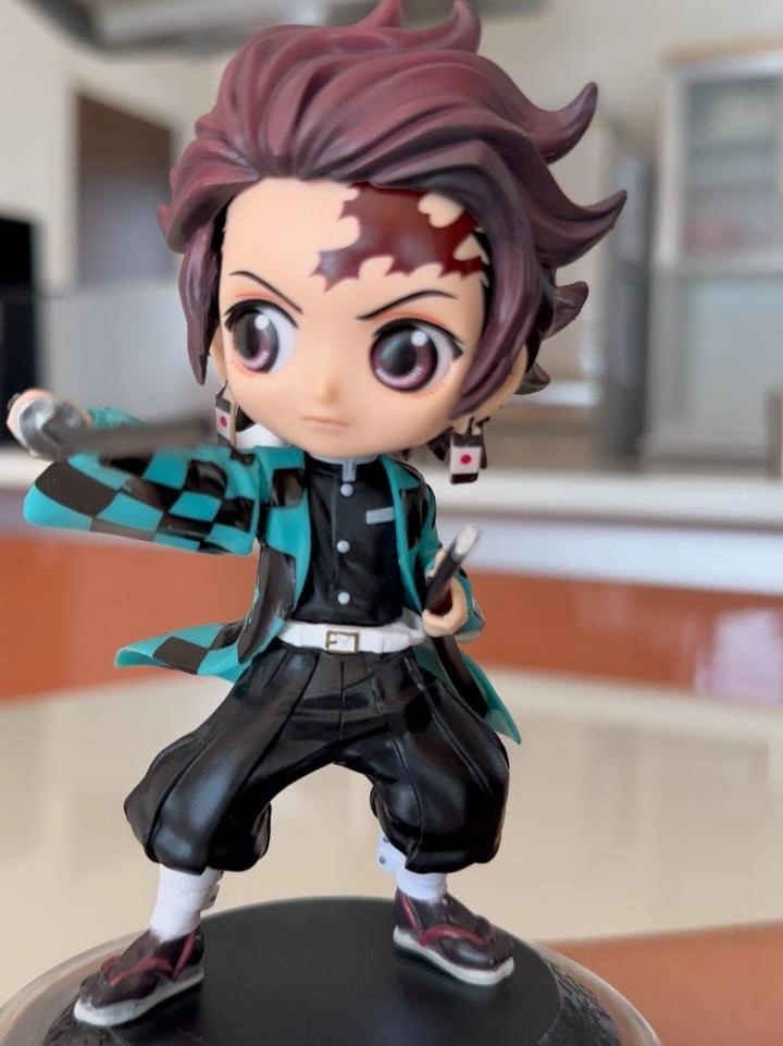 Demon Slayer: Kimetsu No Yaiba Tanjiro Kamado Anime Karakter Figür Oyuncak Koleksiyonluk Biblo 15 Cm Demon Slayer