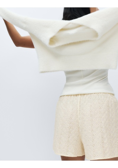 Marks & Spencer Saf Pamuklu Pijama Altı T37003485s Sarı