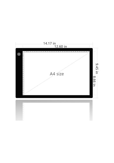 Ultra-thin Portable Led Light Box Tracer Usb Power Cable Dimmable Brightness Led Tracing Diğer