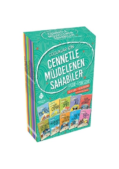 Çocuklar için Cennetle Müjdelenen Sahabiler Seti-10 Kitap Takım - Abdullah Kara - Uğurböceği
