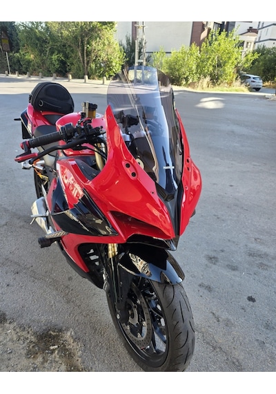 Motocam Qj Srk 25 R Ön Cam 2023-2026 Model 42cm Füme Renkli 4mm