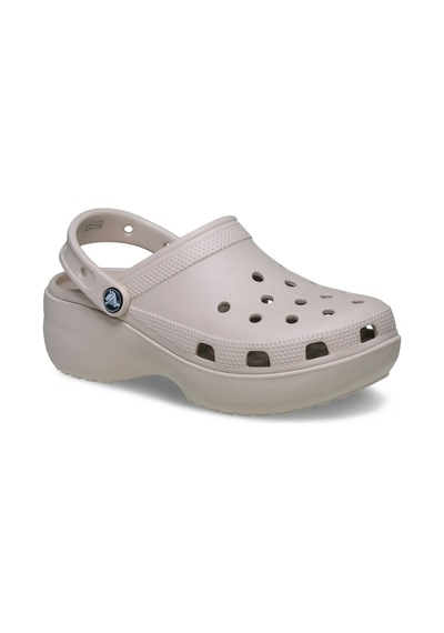 Crocs Classic Platform Kadın Terlik Bej