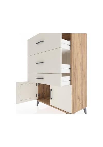 Hyperion Dolap 3 Çekmeceli 2 Kapaklı 88x44x134 Çam-aytaşı Çam Hyperion Dolap 3 Çekmeceli 2 Kapaklı 88x44x134 Çam-aytaşı Çam