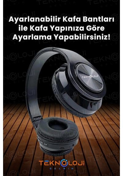 Teknoloji Gelsin B39 Bluetooth 5.4 Kulaküstü Kulaklık