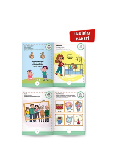 Çocuk Akademi Şimdi Konuşma Vakti Seti Ve Kes Boya Yapıştır Taşıtlar