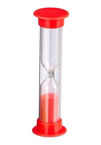 Kum Saati Plastik 1 Dakikalık 10cm