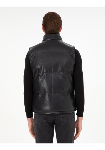Pierre Cardin Erkek Siyah Deri Mont-kaban 50300553-001 Siyah
