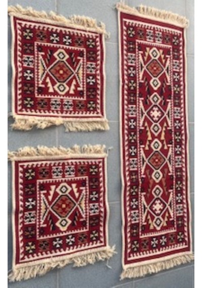 Oto Koltuk Kilim Seti | Araç Koltuk Kılıfı  3'lü set