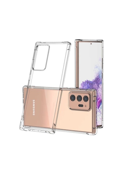 Samsung Uyumlu Galaxy Note 20 Ultra Kılıf Şeffaf Nitro Anti Shock Kapak Renksiz