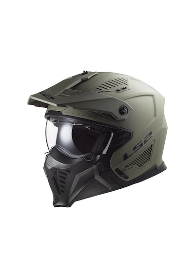 Ls2 Drıfter Mat Olıve Yeşil Kask Mat Olıve